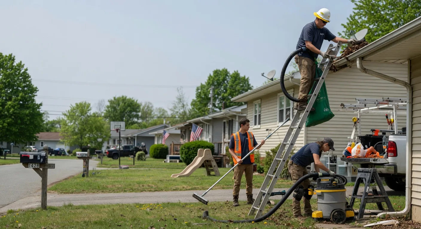 Gutter Installation in Ewing, IL near me